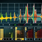 **Prompt:** A visual representation of harmonic distortion in an electrical power system, showcasing distorted voltage and current waveforms overlaid on a typical power grid diagram. Include elements like power electronic devices (e.g., variable frequency drives) as sources of the harmonic pollution. Highlight the negative impact on equipment, such as overheating transformers.