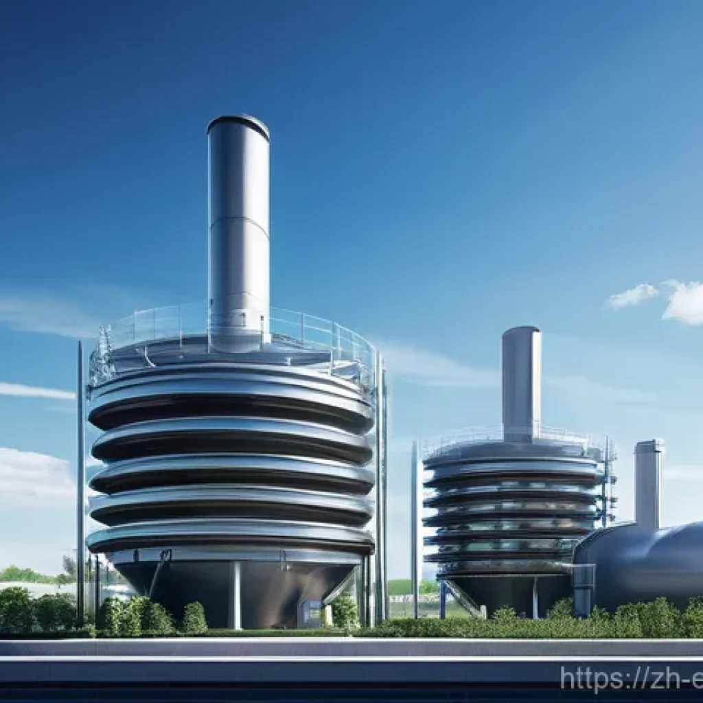 고효율 가스터빈 개발 - **Prompt 1: Advanced High-Efficiency Gas Turbine Power Plant**
An ultra-modern, sleek industrial...