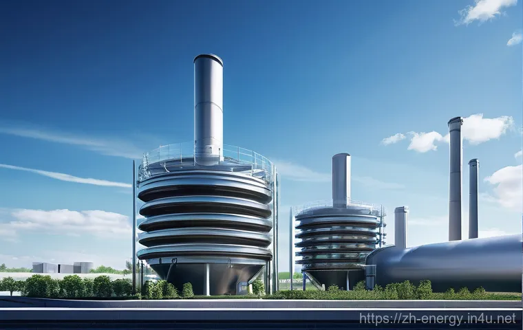 고효율 가스터빈 개발 - **Prompt 1: Advanced High-Efficiency Gas Turbine Power Plant**
    An ultra-modern, sleek industrial...