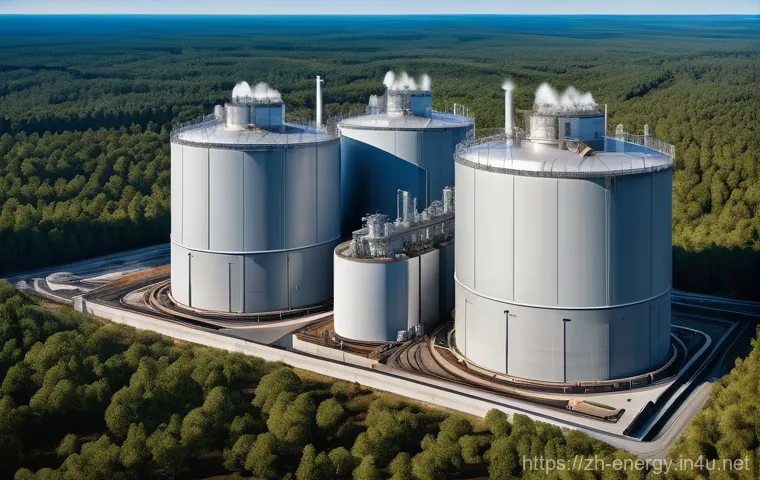 원자력 발전 안전성 - **Passive Safety, The Super Armor Reactor**
    A highly detailed, photorealistic image of a cutting...